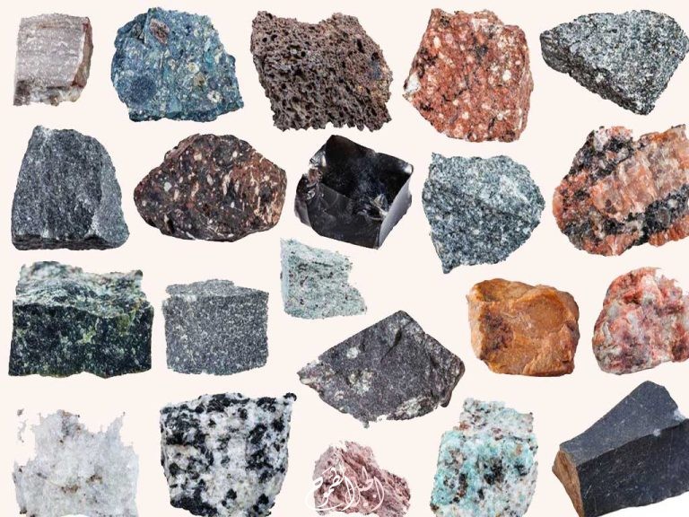 معلومات عن أنواع الصخور