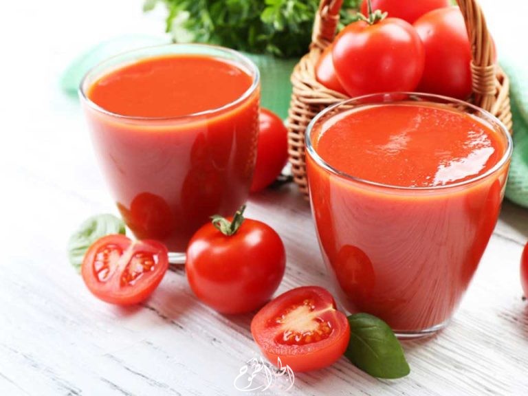 تحضير عصير الطماطم للتخسيس